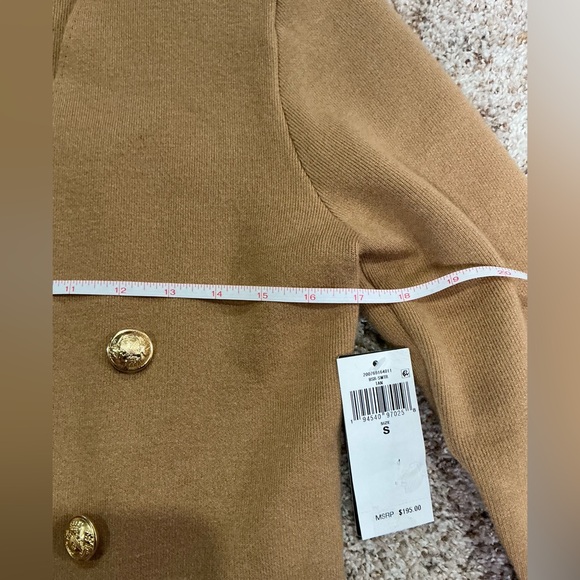 Ralph Lauren Tan Long Sleeve Cardigan Sweater New XS - Picture 13 of 14